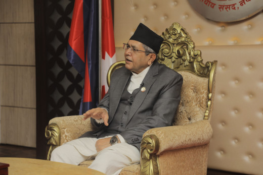 सभामुख र शीर्ष नेताहरूबीचको छलफल सर्यो